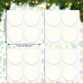 Jetec 48 Pcs Taper Candle Holder Candle Grips Candle Adhesive Candle Grips Adhesive Dots Small Candle Accessories Candle Adhesive Holder Taper Candle Inserts for Candle Holder