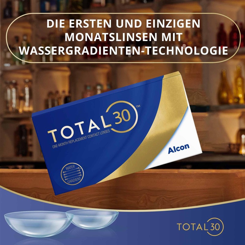 TOTAL30 Monthly Lenses Soft | Pack of 6 | BC