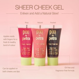 Pixi Sheer Cheek Gel, No.4 Flushed, 0.53 oz by Pixi