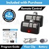 2X for LiftMaster Chamberlain Craftsman Garage Door Opener Remote Replacement,