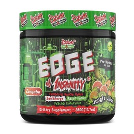 Psycho Pharma Edge of Insanity Pre-Workout (25 Servings) Fitness Supplement:_Orange Screamsicle