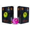 DSC Nitro Rubber Light Pink Cricket Tennis Ball(Pack of 12)