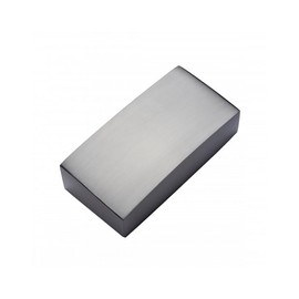 Blueprint Joinery Stair NEWEL POST FLAT CAP BRUSHED 70mm - Contemporary Flat Square Newel Cap to Fit Half Newel Post of 70x35mm (Half Cap)