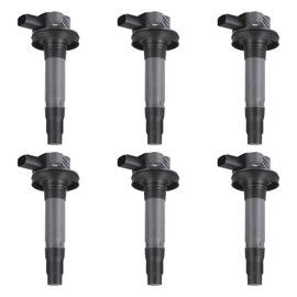 Ignition Coil Pack Fits for Ford Edge Explorer F150 Flex Fusion Police Taurus X Transit for Mustang, for Lincoln MKS MKT MKX MKZ, for Mazda 6 CX 9, for Mercury Sable Replace UF553 6PCS