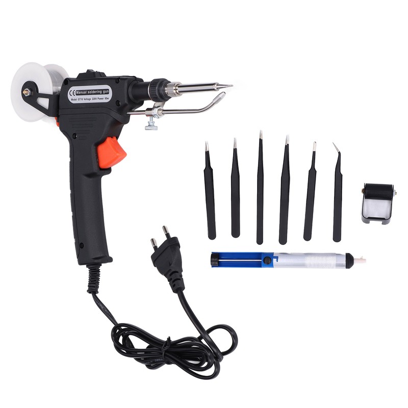 Automatic Soldering Gun Kit Fast Heating Prevent Scalding Hand Held