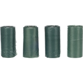 Flamingo Recycled Poco Waste Bag Green Display 4 x 15 Pieces