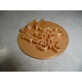 AJT EID MUBARAK RAMADAN HOLIDAY FESTIVAL COOKIE STAMP EMBOSSER MADE IN USA PR4736