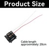 SANTUO 2Pcs H7 Low Beam Headlamp Bulb Wiring Adapter Socket