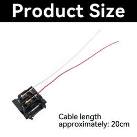 SANTUO 2Pcs H7 Low Beam Headlamp Bulb Wiring Adapter Socket Compatible with Ford Focus 2 MK2 20cm Length Black Cable for Secure Connection