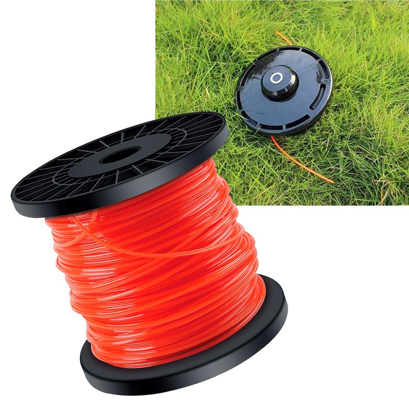 Bosuya Trimmer Line Trimmer Line Lawn Mowing Line 2.4 mm