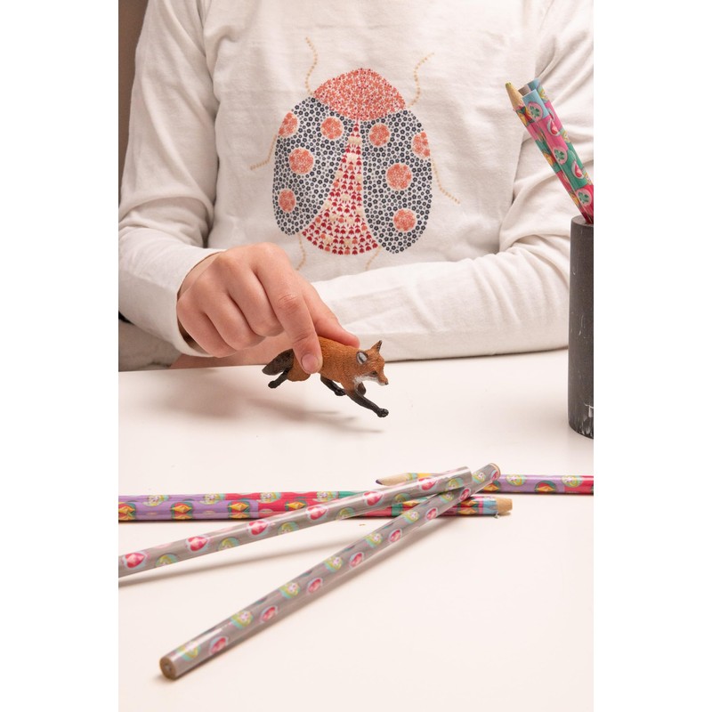 Papo WILD ANIMAL KINGDOM Tiere Figurine, 53020 Fox, Multicolour