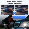 360° 4 Channel 1080P Dash Cam Front and Rear Inside