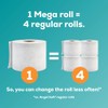Angel Soft Toilet Paper, 18 Mega Rolls = 72 Regular