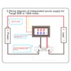 Voltage Current Meter Digital Voltmeter Ammeter Volt Tester Amp Detector