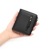 GOIACII Women's Small and Short Format Wallet with RFID Blocking,