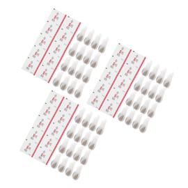 Healeved 3sets Navel Men Comfortable Practical Belly Stickers Natural Safe 45pcs*3