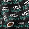 RUSPEPA Birthday Wrapping Paper for Man - Mini Roll -