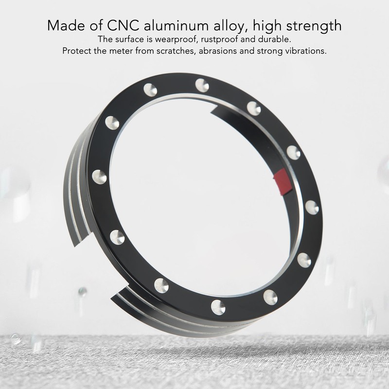 Motorcycle Speedometer Ring Cover Instrument Gauge Bezel CNC Aluminum Alloy