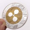 Ripple Coin XRP Cryptocurrency Coin, Collector's Coin with Clear Protective