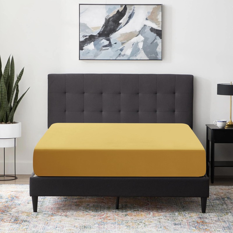 Fitted Sheet Ultra Soft Brushed Microfiber - 25cm Deep Pockets