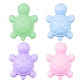 Anboor 4Pcs Sea Turtle Squishies Toys,Kawaii Squeeze Animals Toy for Kids,Sensory Toy Animal Relief Stress Toy Set for Kids Adult,Sea Animal Fidget Mochi Toy Novelty for Party Birthday