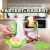 Apple Peeler for Apple Sauce and Pie, 8-Wedge Apple Slicer