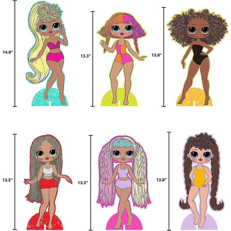 L.O.L. Surprise! LOL OMG Ultimate Dress Up Designer. Decorate 6