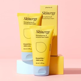 Pharma Oil - Skinergy Face Cream with Biopeptides & Amino Acid - Face Moisturiser - Anti-Wrinkle Face Cream Dry Skin - Night Cream - Moisturising Cream - Face Care - 50 ml