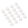 sourcing map PVC Tube Covers End Caps Pipe Inner PVC