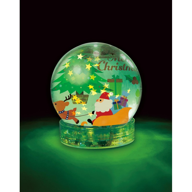Artec 58226 Christmas Snow Globe Light for Crafts, Hobby, Crafts,