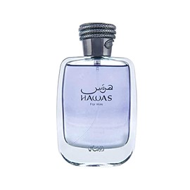 RASASI RASASI Hawas For Men - Eau de Parfum Spray 100ML (3.4 Oz), Premium Arabian Perfume for Men, A Signature Scent for Long-Lasting Fragrance - Ideal Men Perfumes For Special Occasions & Daily Elegance