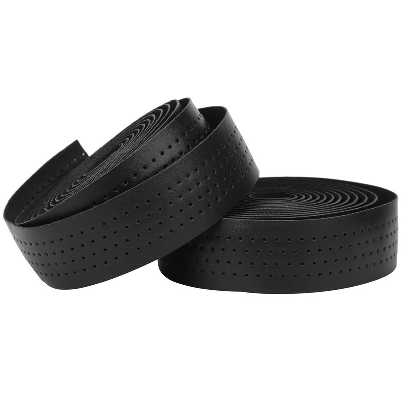 2Pcs Cycling PU Leather EVA Handlebar Belt Road Bike AntiSlip