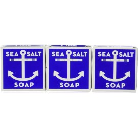 Kala Style Swedish Dream Sea Salt Soap Set by Kala, 4.3 Ounce (Pack of 3)