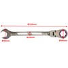 Takagi Gachi Wrench Flexible 0.9 in (24 mm)