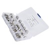 170Pcs Acorn Nuts Dome Head 304 Stainless Steel Caps Nut