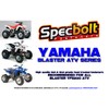 250pc Specbolt Yamaha Blaster Bolt Kit for Maintenance & Restoration