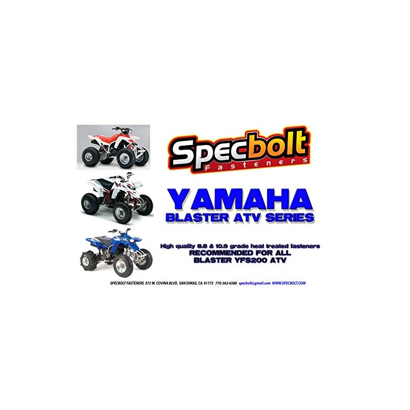 250pc Specbolt Yamaha Blaster Bolt Kit for Maintenance & Restoration