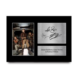 HWC Trading A4 Firefly Gifts Printed Signed Autograph Picture for TV Show Fans