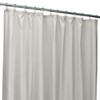 Bath Bliss 70" x 72"in Silver, Microfiber Soft Touch Dash