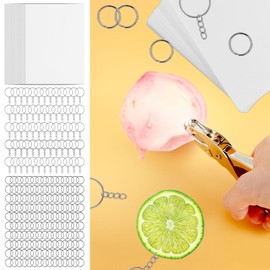 Fxvhojq Shrink Films Papers DIY Shrinky Paper Art Supplies Shrink Plastic Craft Kit for Kids Jewelry Keychain Making