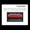 3 Channel DMX Decorder Adjustable RGB Dimming LED Decorder Controller