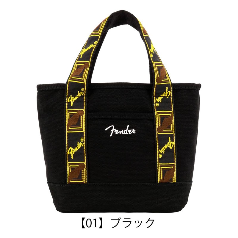 Fender Tote Bag, Canvas 950-6002 Mini Tote Handbag [10] White,