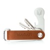 Key Organiser, Key Case Made of Real Leather, Stainless Steel