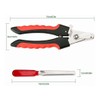 REDLIZARD Cortauñas Canino, Cortauñas para Perro, Corta uñas para Gato,