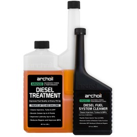 Archoil Diesel Fuel System Kit - AR6500 Diesel Treatment (40 oz) + AR6400-D Diesel Fuel System Cleaner