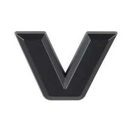 Pilot Automotive Black Matte Finish Letter V (IP558V)