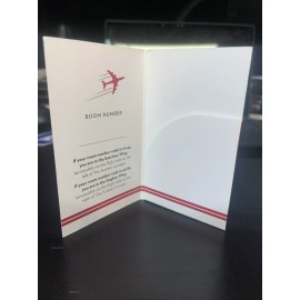 TWA Hotel room keycard Holder JFK airport New York.