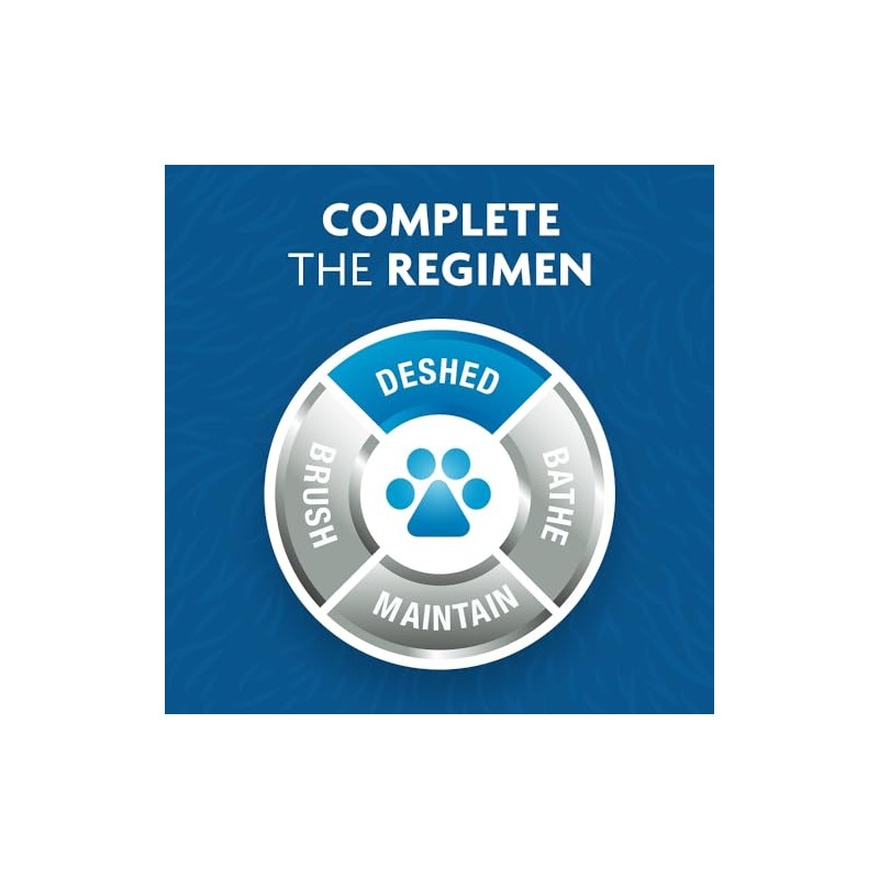 Furminator FURminator Long Hair deShedding Tool for Dogs (Small)