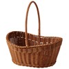 PP Rattan 小判 Notebook Picnic Basket in Brown PB 461 – X