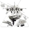 HANGOU 1/100 Dassault Rafale Model Fighter Jet Plane Model Alloy